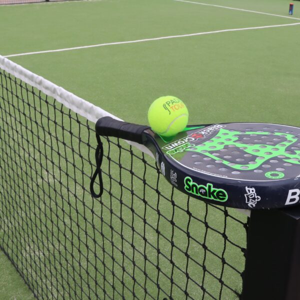 Padel and ball